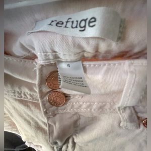 Light Pink cropped jeans Jeans